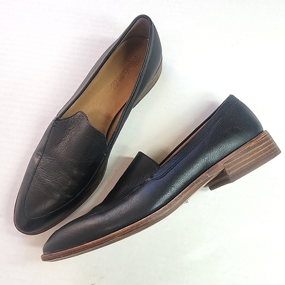 🌸 Madewell | Leather Flats size 9 - Picture 1 of 9